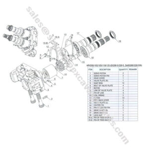 HPV 102 Spare Parts