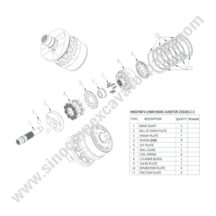 Hitachi HMGF160AE-3UB HMGF68FA Hydraulic Pump