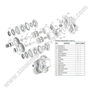 HPVO91DW Hydraulic Parts