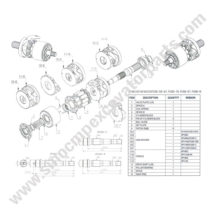 HPV140 hydraulic Pump Parts