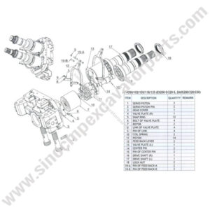 HPV105 HANDOK Spare Parts