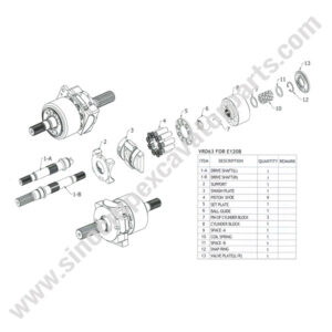 VRD63 Hydraulic Pump